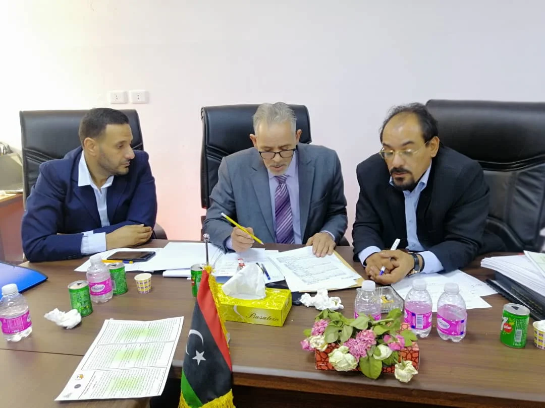 زيارة التدقيق الأولى لكلية الآداب والعلوم مسلاته