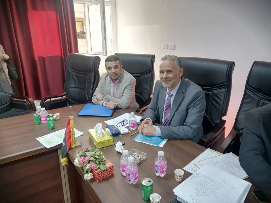 زيارة التدقيق الأولى لكلية الآداب والعلوم مسلاته