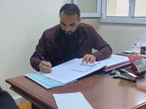 جولة رئيس الجامعة في المكتبة المركزية