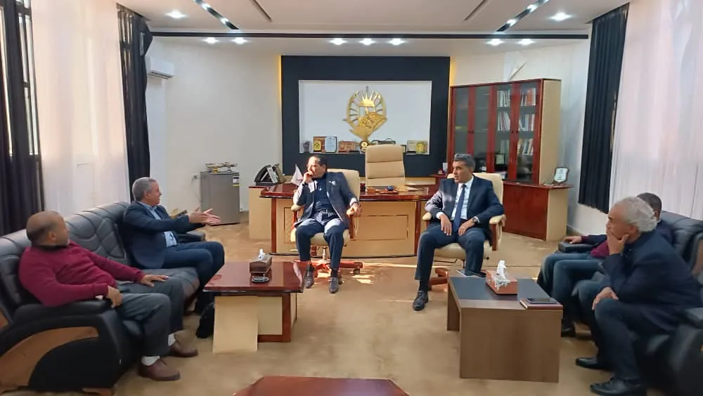زيارة مدير إدارة الدراسات العليا بوزارة التعليم العالي والبحث العلمي للجامعة