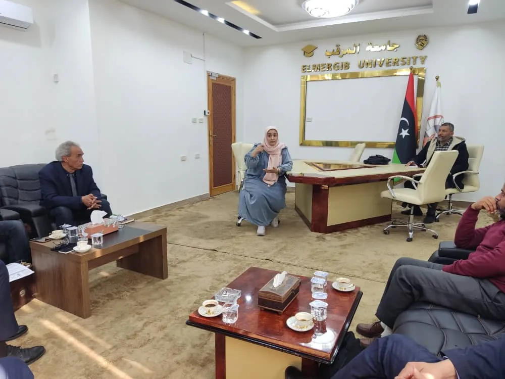 زيارة مدير إدارة الدراسات العليا بوزارة التعليم العالي والبحث العلمي للجامعة