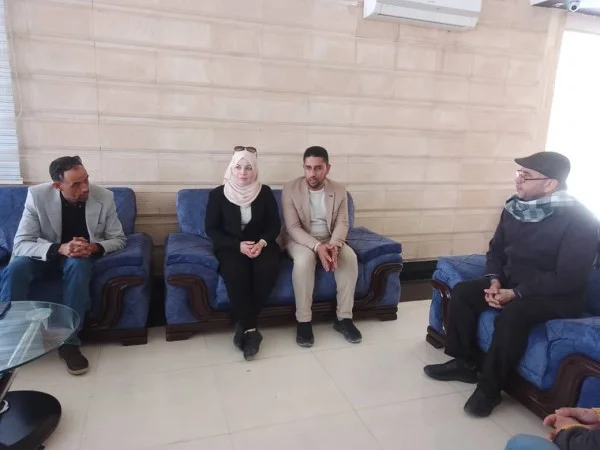وفد جزائري يزور المكتبة المركزية بالجامعة لتعزيز التعاون الثقافي