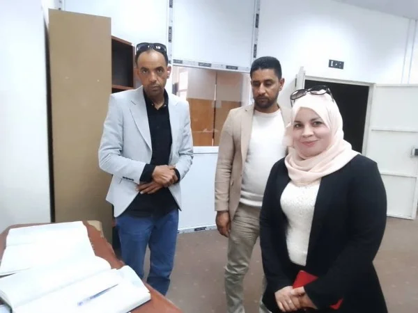 وفد جزائري يزور المكتبة المركزية بالجامعة لتعزيز التعاون الثقافي