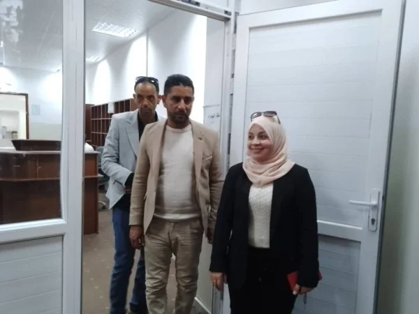 وفد جزائري يزور المكتبة المركزية بالجامعة لتعزيز التعاون الثقافي
