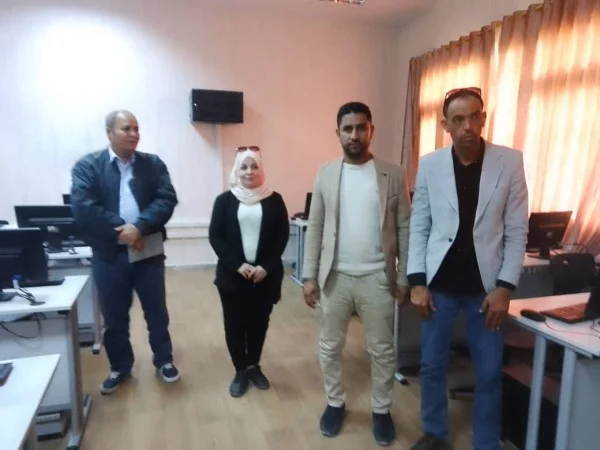 وفد جزائري يزور المكتبة المركزية بالجامعة لتعزيز التعاون الثقافي