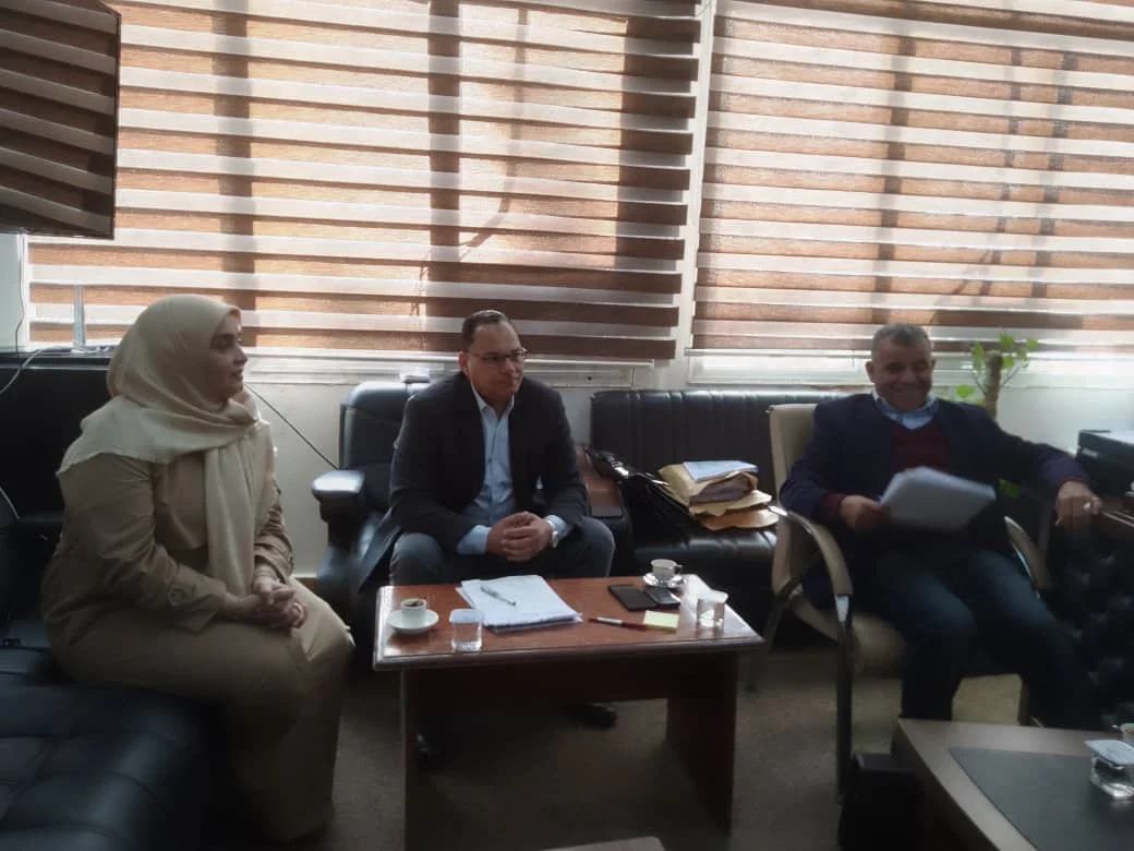 زيارة من الفريق المكلف من السيد مدير إدارة شؤون الجامعات