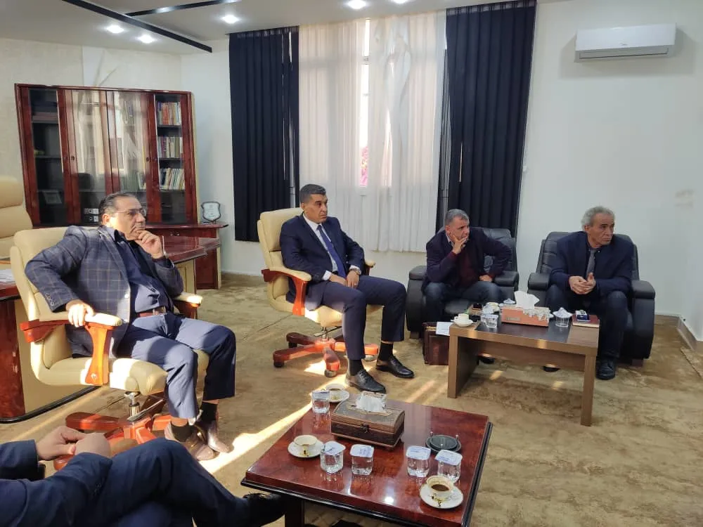زيارة مدير إدارة الدراسات العليا بوزارة التعليم العالي والبحث العلمي للجامعة
