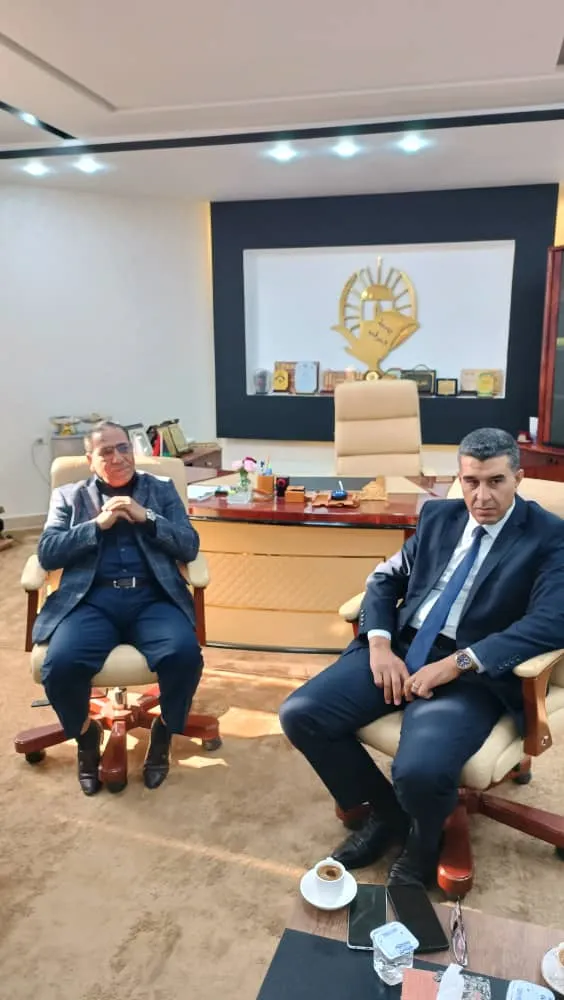 زيارة مدير إدارة الدراسات العليا بوزارة التعليم العالي والبحث العلمي للجامعة