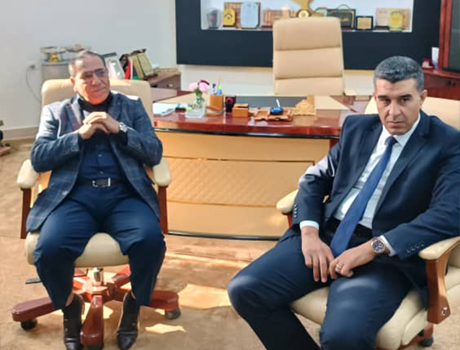زيارة مدير إدارة الدراسات العليا بوزارة التعليم العالي والبحث العلمي للجامعة