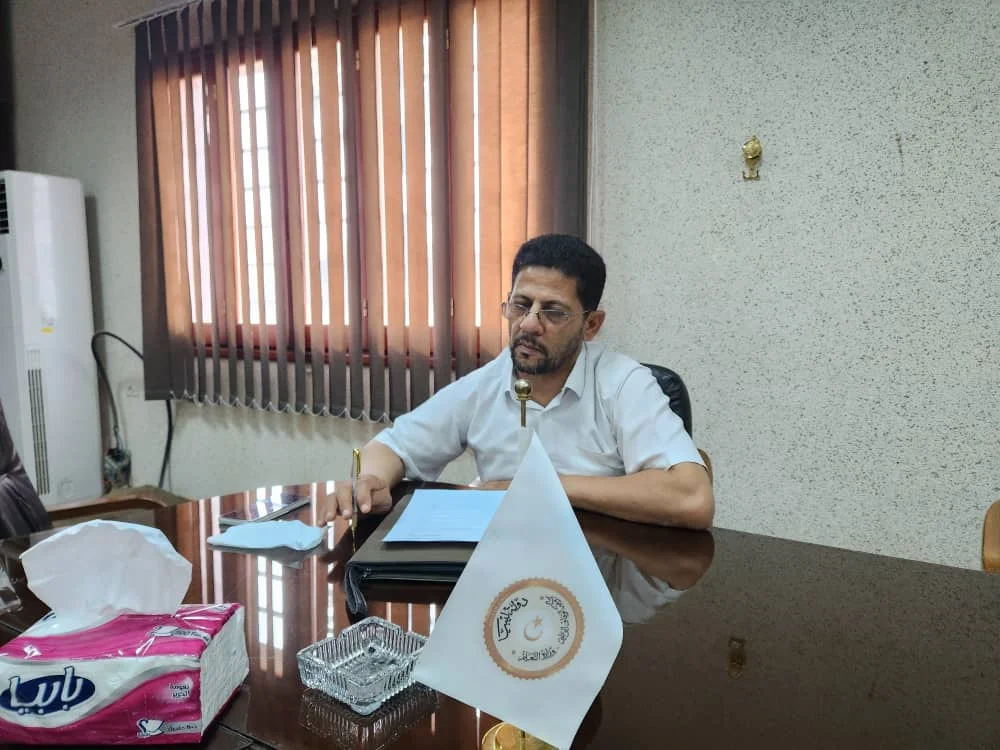 إجتماع مركز خدمة المجتمع والبيئة مع الأقسام التابع له بكليات الجامعة