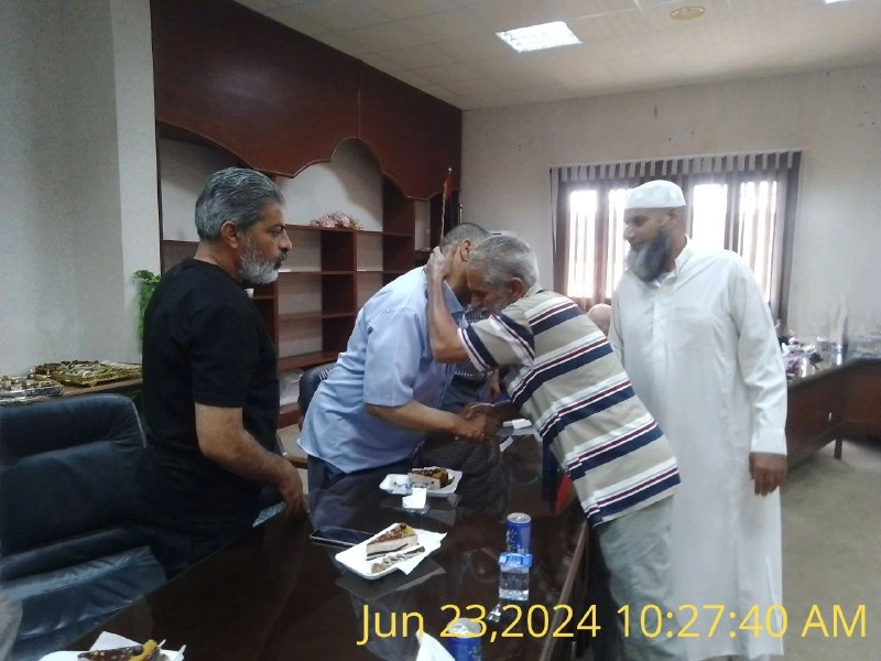 احتفالية معايدة بمناسبة عيد الأضحى المبارك