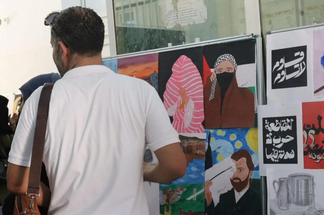 معرض منوع لطلبة كلية الهندسة القره بوللي