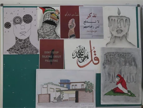 معرض منوع لطلبة كلية الهندسة القره بوللي
