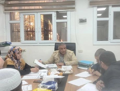 اجتماع لجنة شؤون الموظفين بالجامعة الأول لسنة 2025