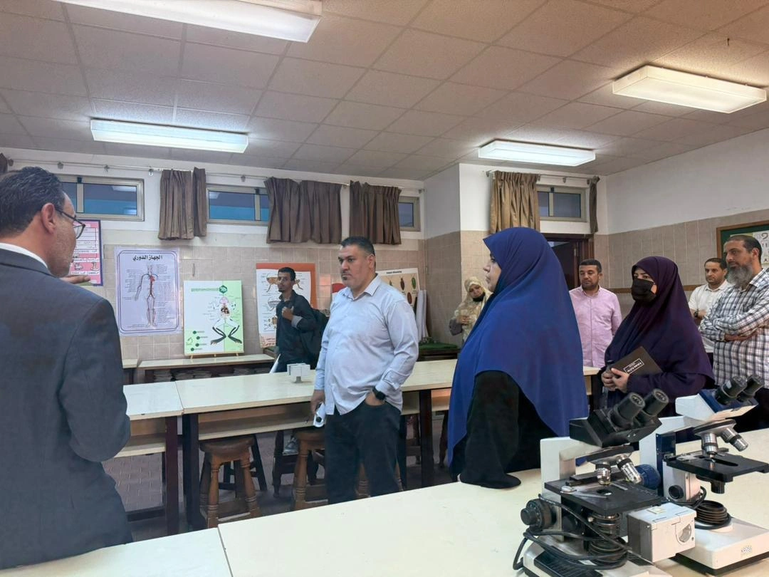زيارة مدير إدارة ضمان الجودة بالجامعة