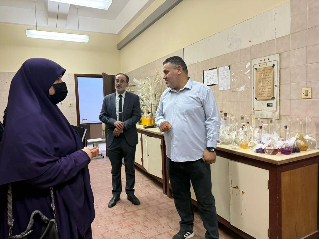 زيارة مدير إدارة ضمان الجودة بالجامعة